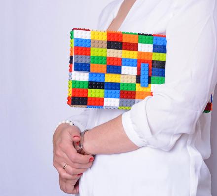 LEGO Bags: Purses and Handbags Made From Actual LEGOs