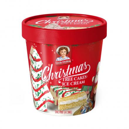 You Can Now Get Little Debbie Christmas Tree Cakes In Ice Cream Form at Walmart