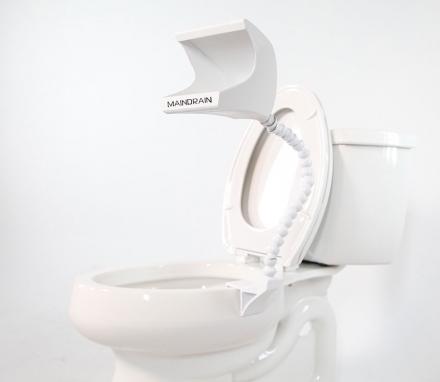 Main Drain: A Urinal Attachment For Your Toilet