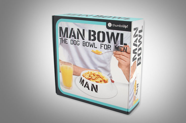 Man Bowl The Human Dog Bowl