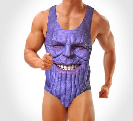 There's Now a Men's One-Piece Thanos Swimsuit That Exists