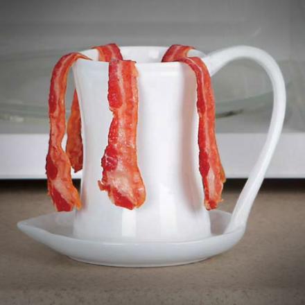 Microwavable Bacon Cooking Mug