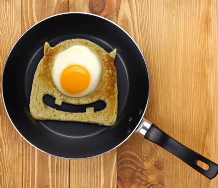 Monster Toast Cutter Makes Your Breakfast Look Like Mike Wazowski From Monsters Inc