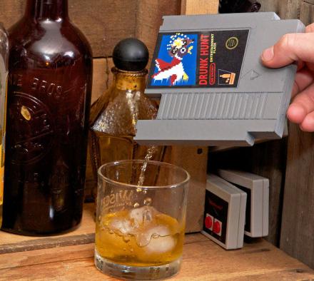 NES Cartridge Secret Drinking Flask