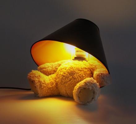 No Head Teddy Bear Lamp