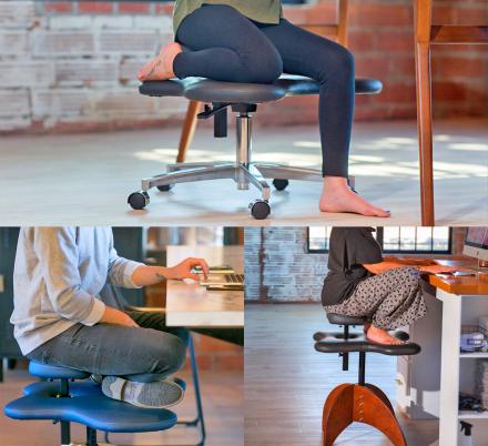 There's Now an Office Chair That Lets You Sit Cross-Legged, Or in Any Position