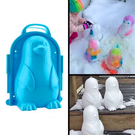 These Penguin Shaped Snow Molds Are The Perfect Winter Toy For Playing Outside