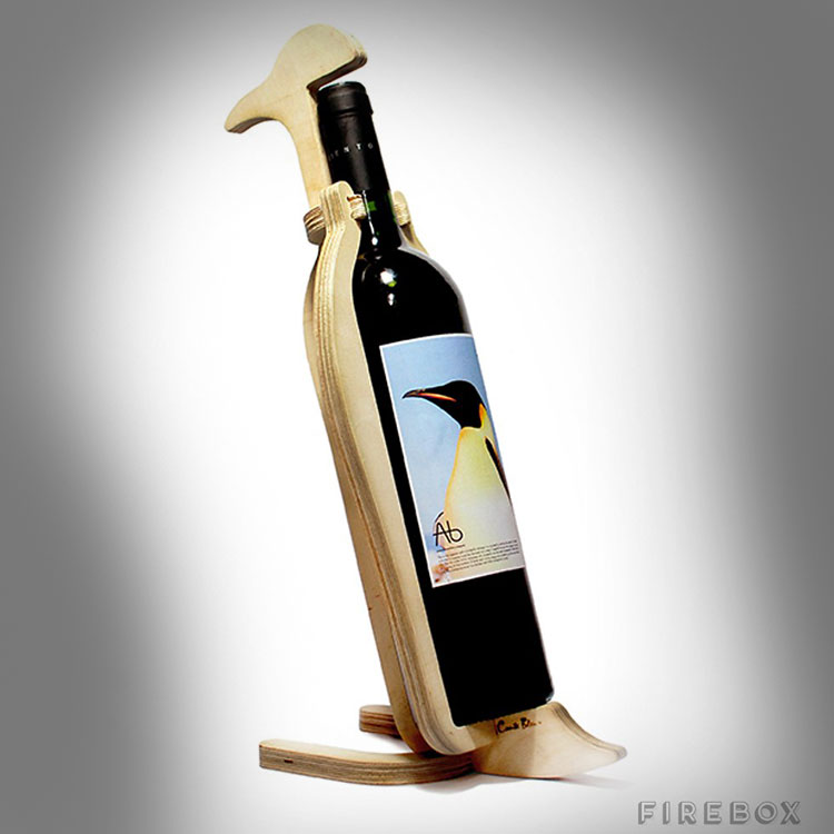 Penguin Wine Rack