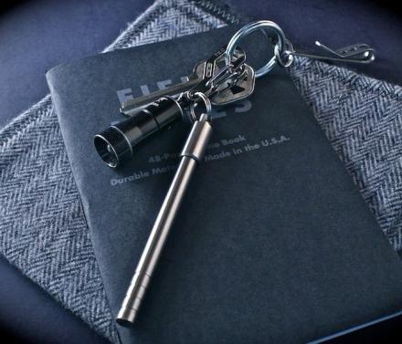 PicoPen Is a Titanium Key-Chain Pen For Writing On The Go