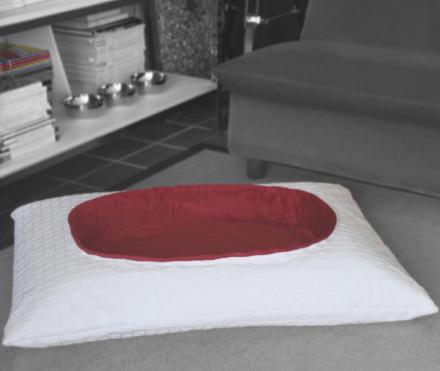 Pasha Pet Bed: A Pillow Shaped Dog or Cat Bed