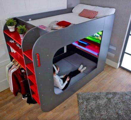 This Pod Bed Might Be The Ultimate Gaming Bed