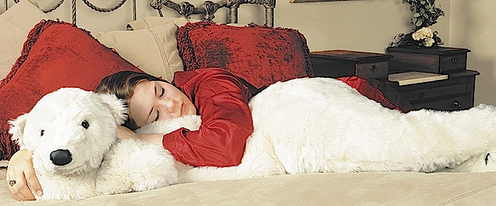 Polar Bear Body Pillow