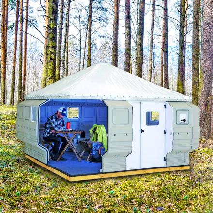 This Modular Quick Cabin Can Be Setup In Just 2 Hours