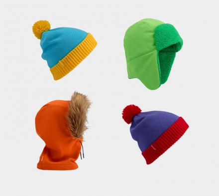 Realistic South Park Winter Hats From Burton