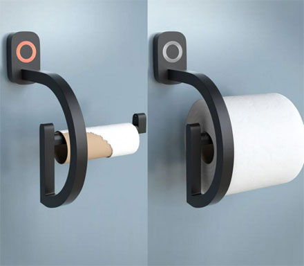 Yes, There's Actually a Smart Toilet Paper Holder That Will Notify You When You're Running Low On TP