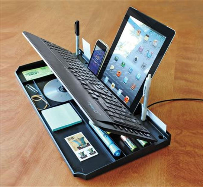 Secret Compartment Keyboard Organizer