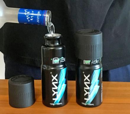 Secret Deodorant Body Spray Can Hidden Flask