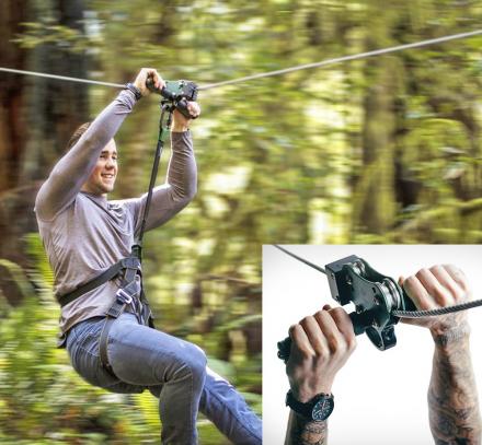 There's a DIY Kit On Amazon That Lets You Build Your Very Own Backyard Zip Line