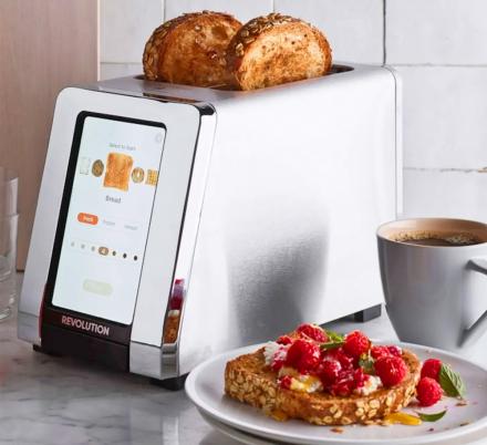 This Smart Toaster Has a Built-In Touchscreen, Actually Has a Ton Of Really Cool Features