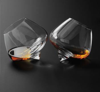 Spinning Top Cognac Glasses