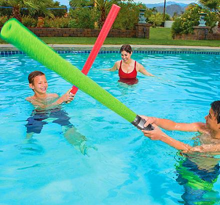 There Are Now Lightsaber Pool Noodles That'll Let You Have Epic Battles In The Pool