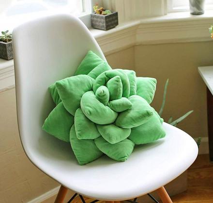 This Succulent Cactus Decor Pillow Will Give Any Room Some Natural Charm