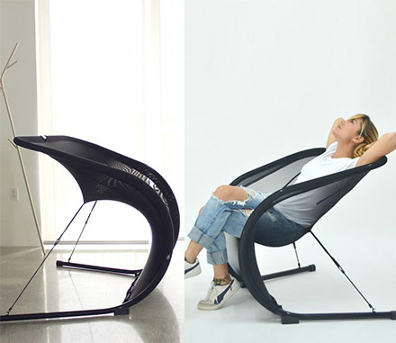 Suzak Chair: A Weird Net Chair Thing That's Probably Comfy
