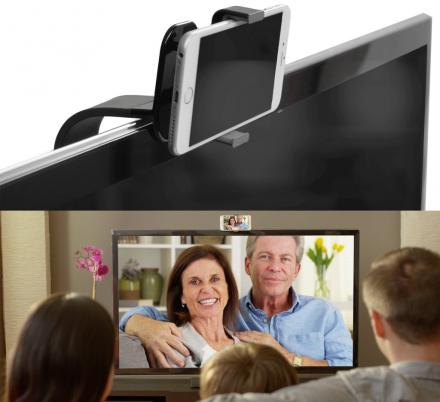 TellyMount Lets You Use Your Smart Phone For Video Calls On Your TV