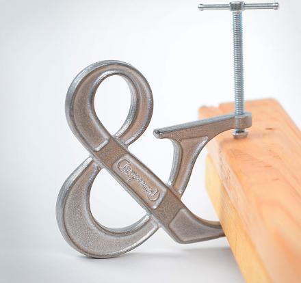 The Clampersand is a Clamp Shaped Like an Ampersand