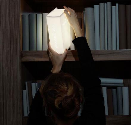 The Enlightenment Lamp: A Book Shaped Light