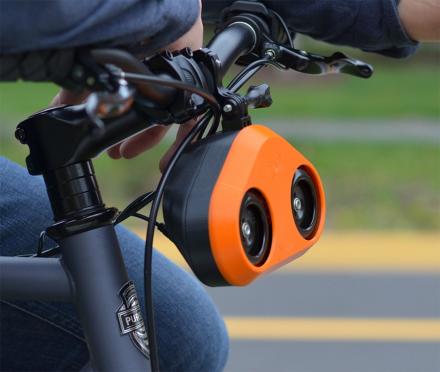 The Loud Mini Is a Bicycle Horn That Sounds Like a Car Horn