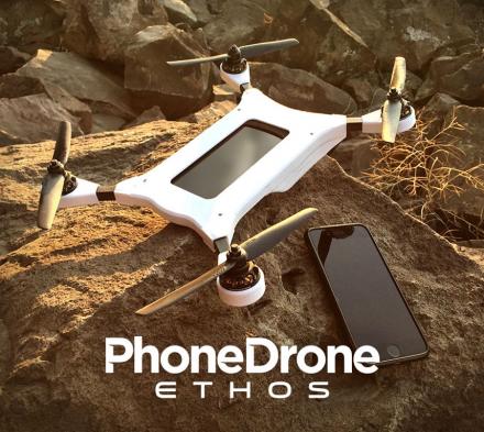 The Phone Drone Turns Your Smart Phone Into A Flying Drone