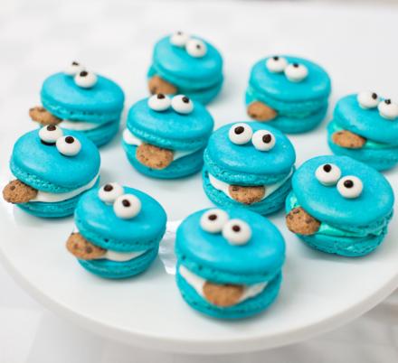 These Cookie Monster Macarons and Cupcakes Might Be Too Cute To Eat