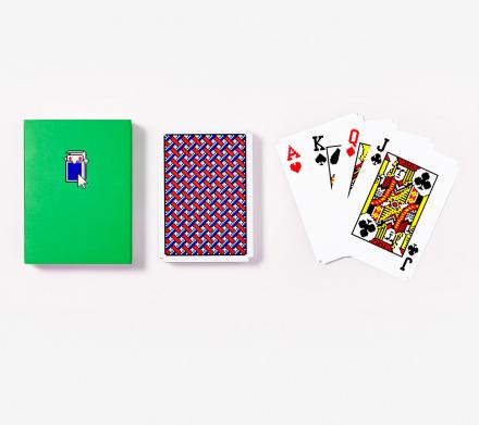 These Playing Cards Are Made To Look Like Solitaire From Windows 95