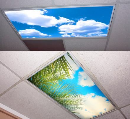These Sky Panel Light Fixture Covers Help With Dark Offices and Schools