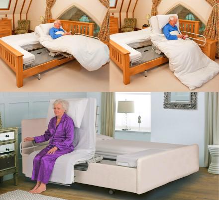 This Automatic Rotating Bed Helps Those In Need Easily Get In and Out Of Bed