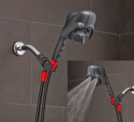 This Darth Vader Shower Head Lets You Bathe In Darth Vader's Tears