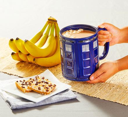 This Giant Doctor Who TARDIS Mug Will Keep You Energized All Day