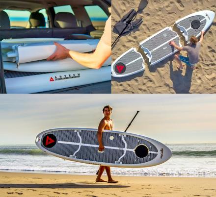 This Genius Modular SUP Paddle Board Comes In 3 Separate Pieces