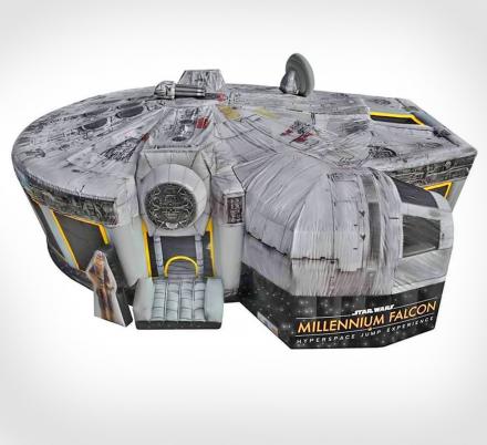 This Star Wars Millennium Falcon Bounce House Lets You Jump To Light Speed