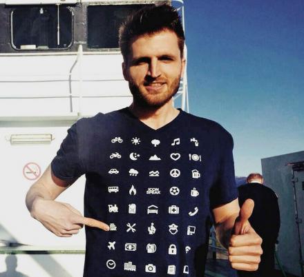 This Travel Shirt Uses Icons To Help You Communicate In Any Language