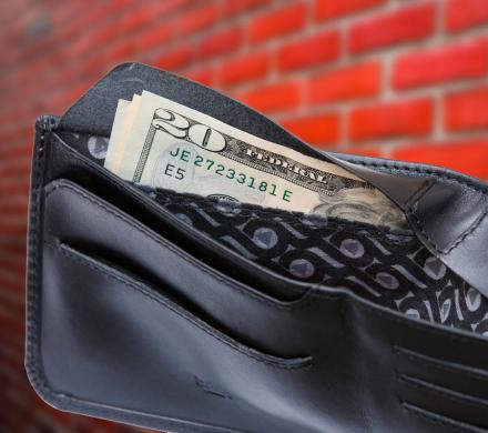 This Wallet Has A Secret Compartment For Storing Secret Cash