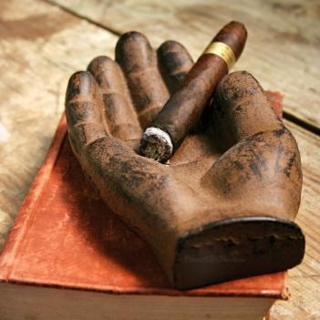 Cast Iron Hand Shaped Cigar Tray