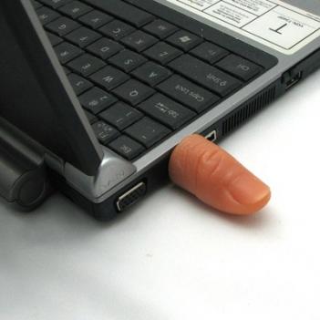 Finger Shaped Flash Drive Finger Shaped Flash Drive