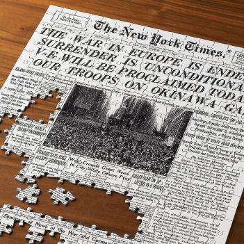 Select a Date Newspaper Puzzle