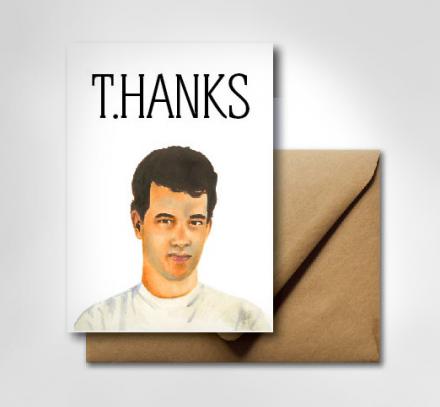 Tom Hanks T.Hanks Thank You Card