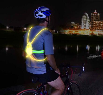 Tracer360: An Illuminated Vest For Running/Cycling At Night