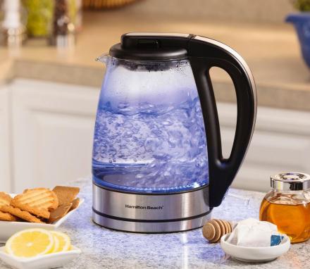 Transparent Glass Electric Kettle