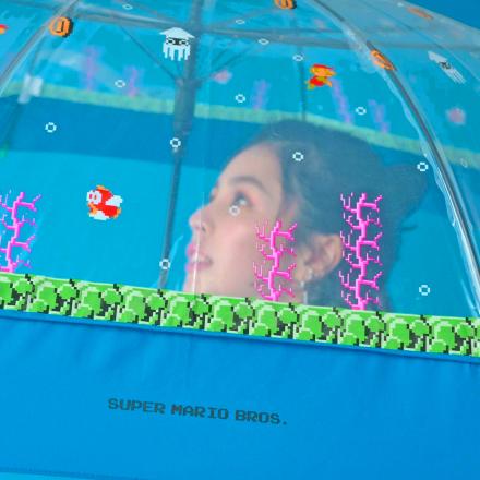 This Underwater Level Mario Umbrella Is Perfect For Any Nintendo Geek
