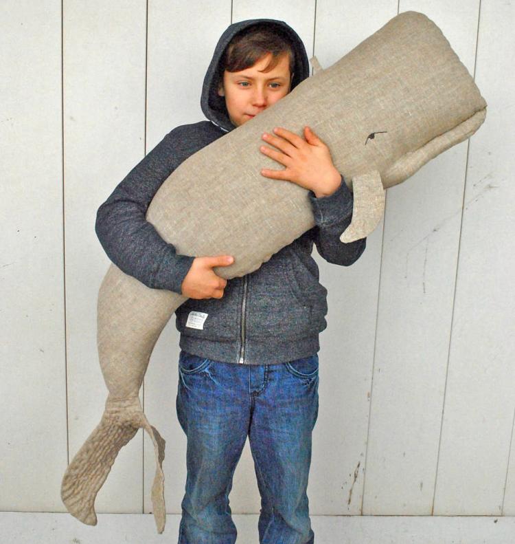 Giant Whale Pillow